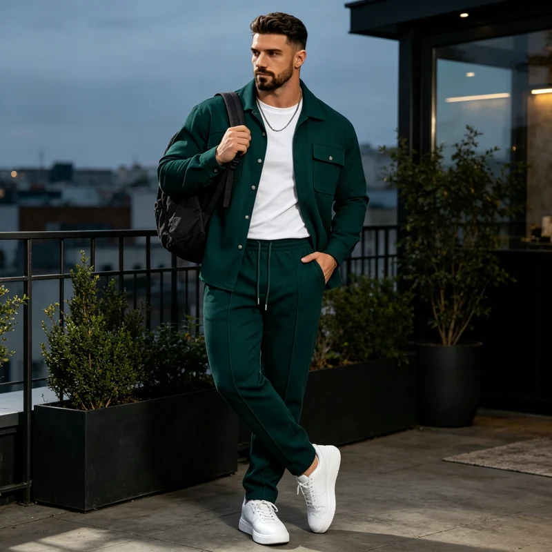 Gustave – Set Aus Langarmhemd Und Hose