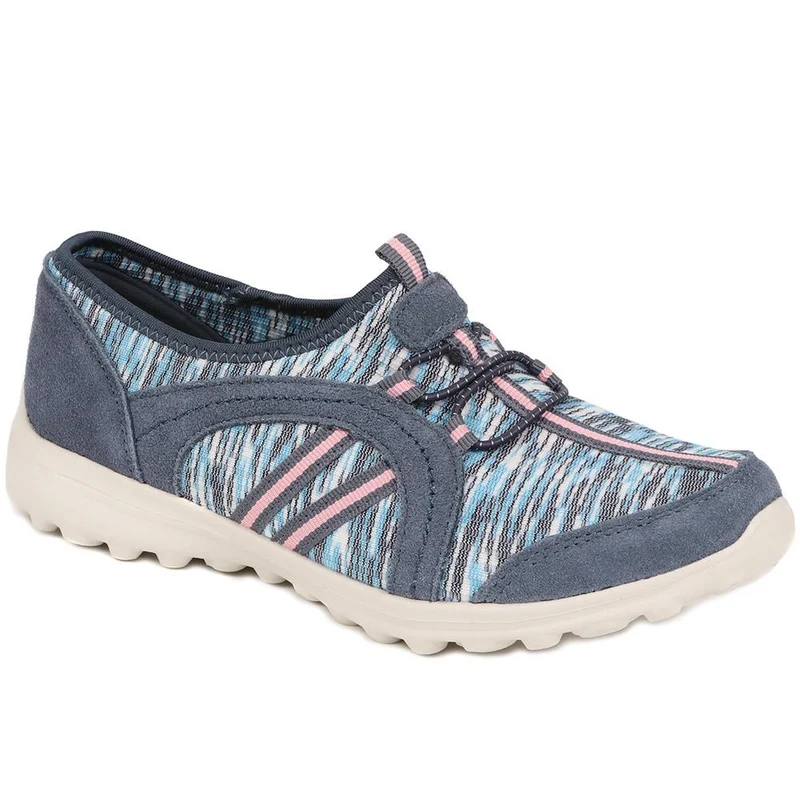 Lightweight Slip-On Trainers - BRK29010 / 314 777 - Denim