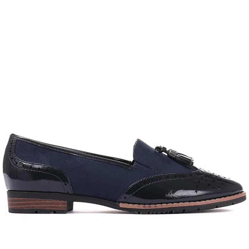 Tassel Loafers - JANSP26017 / 310 349 - Navy