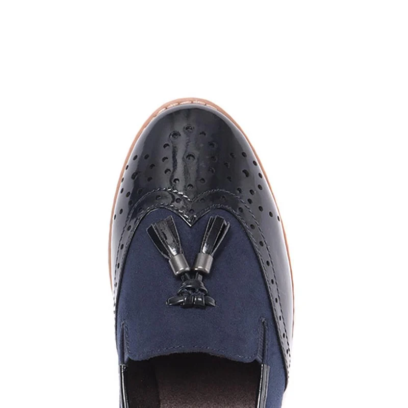 Tassel Loafers - JANSP26017 / 310 349 - Navy