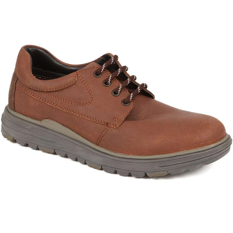 Lace-Up Shoes - SHAFI30000 / 324 657 - Brown