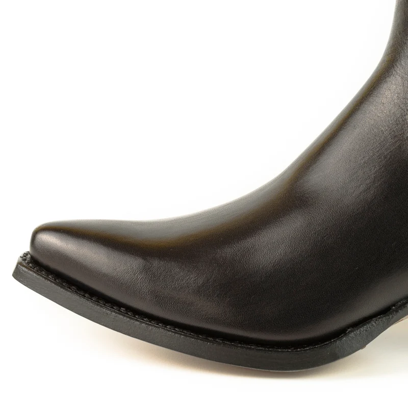 Urban Stiefeletten Damen 2496 Schwarzes Leder