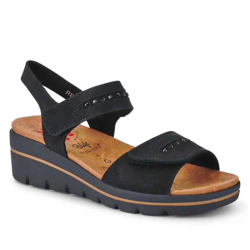 Relife Touch Fasten Wedge Heel Sandals - RELIF41032 / 326 875
