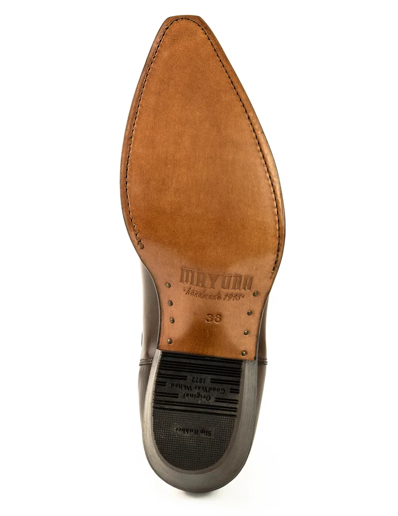 Urban Stiefeletten Damen 2496 Braunes Leder