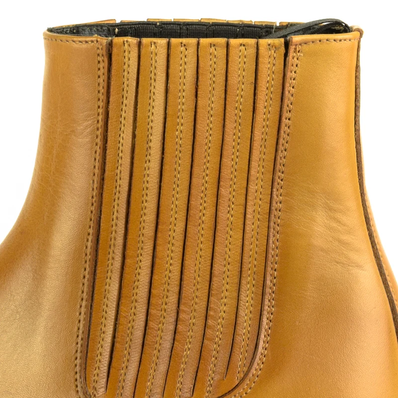 Urban Stiefeletten Damen 2496 Gelbes Leder