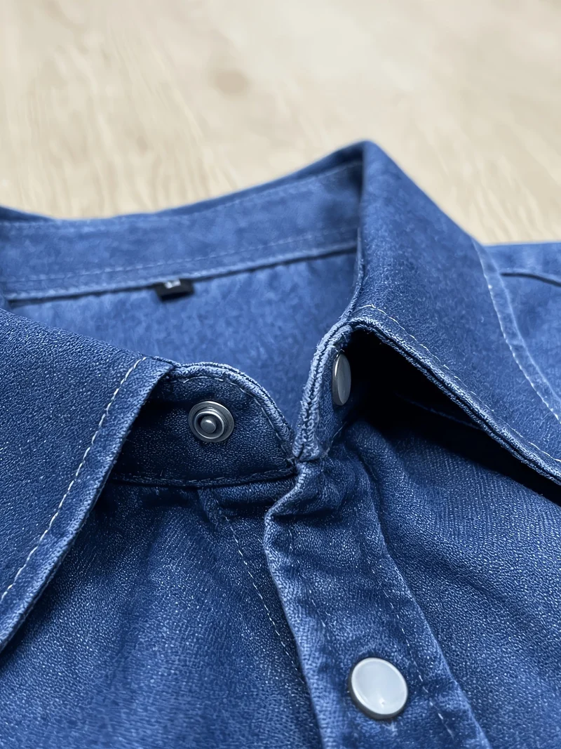 Zeynal - Lässiges Jeans Hemd