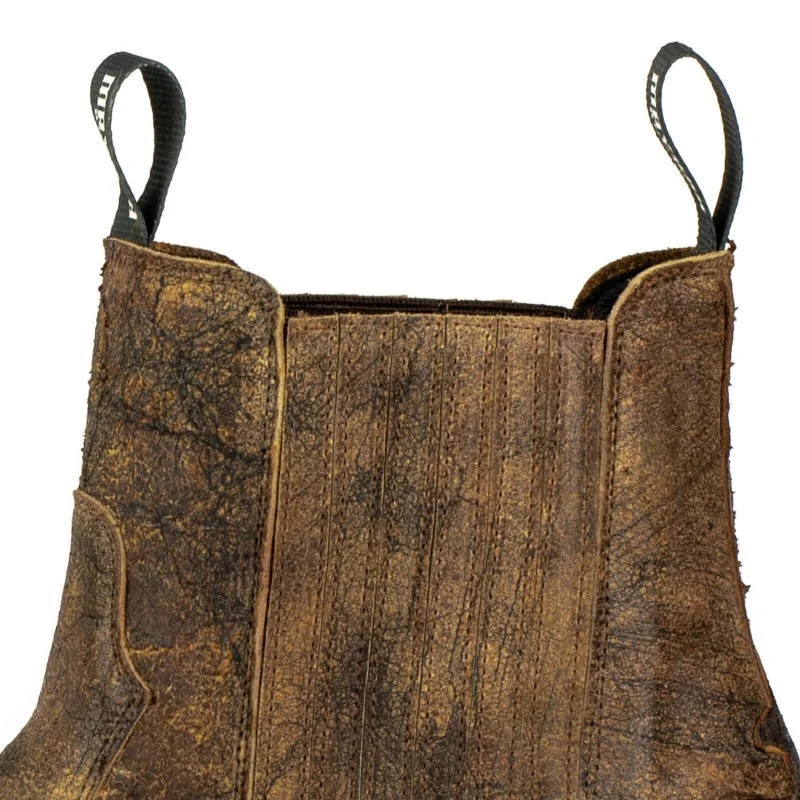 Cowboy Country Western Stiefeletten für Herren und Damen 1931 in Braun und Schwarz