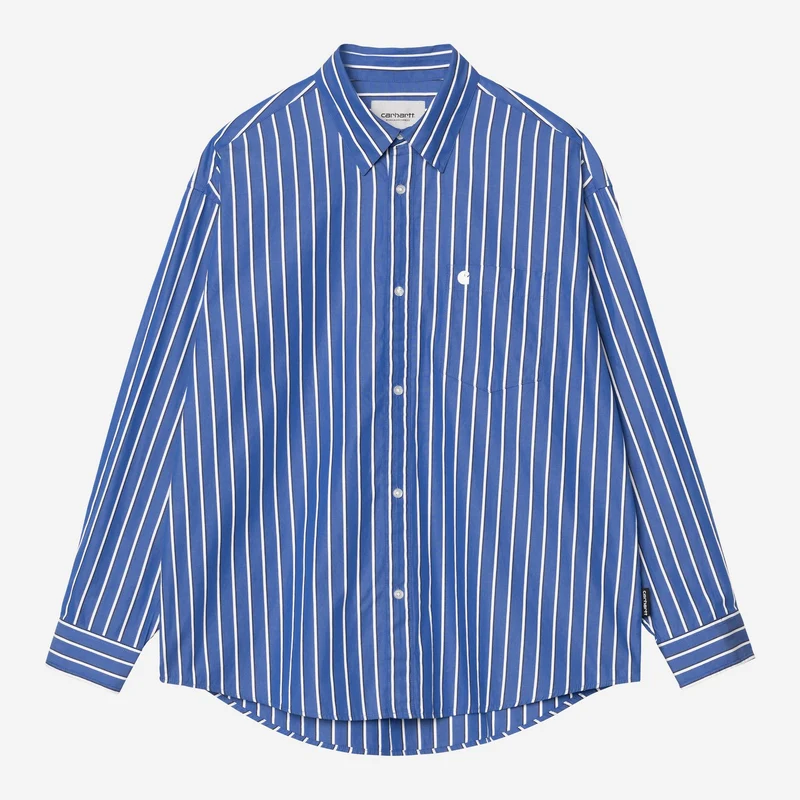 Carhartt WIP Gowan Herrenhemd mit Streifen | Lapis