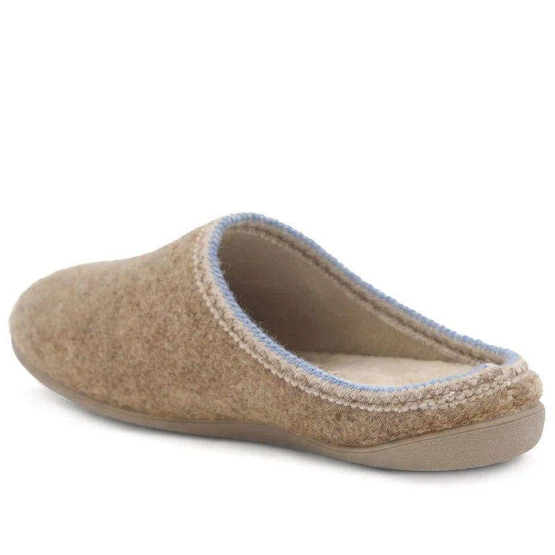 Lightweight Comfy Mule Slippers - BONAD44004 / 330 207 - Natural