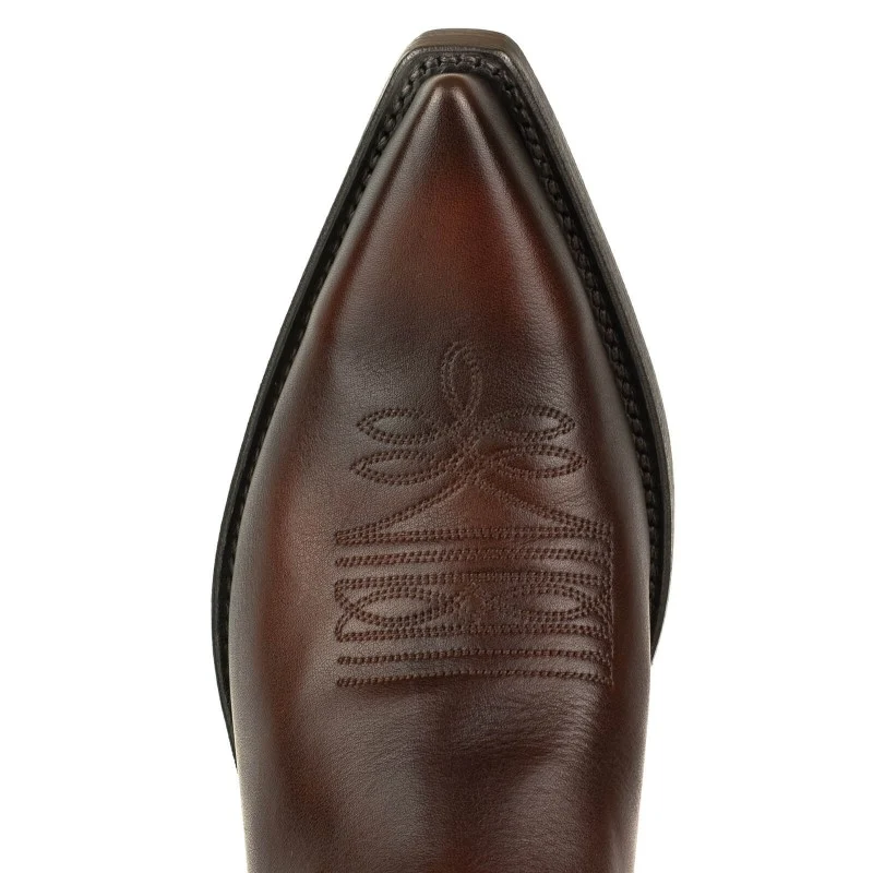 Cowboy-, Country- und Westernstiefel der 1920er Jahre für Damen und Herren, Premium-Qualität in Schwarz und Braun