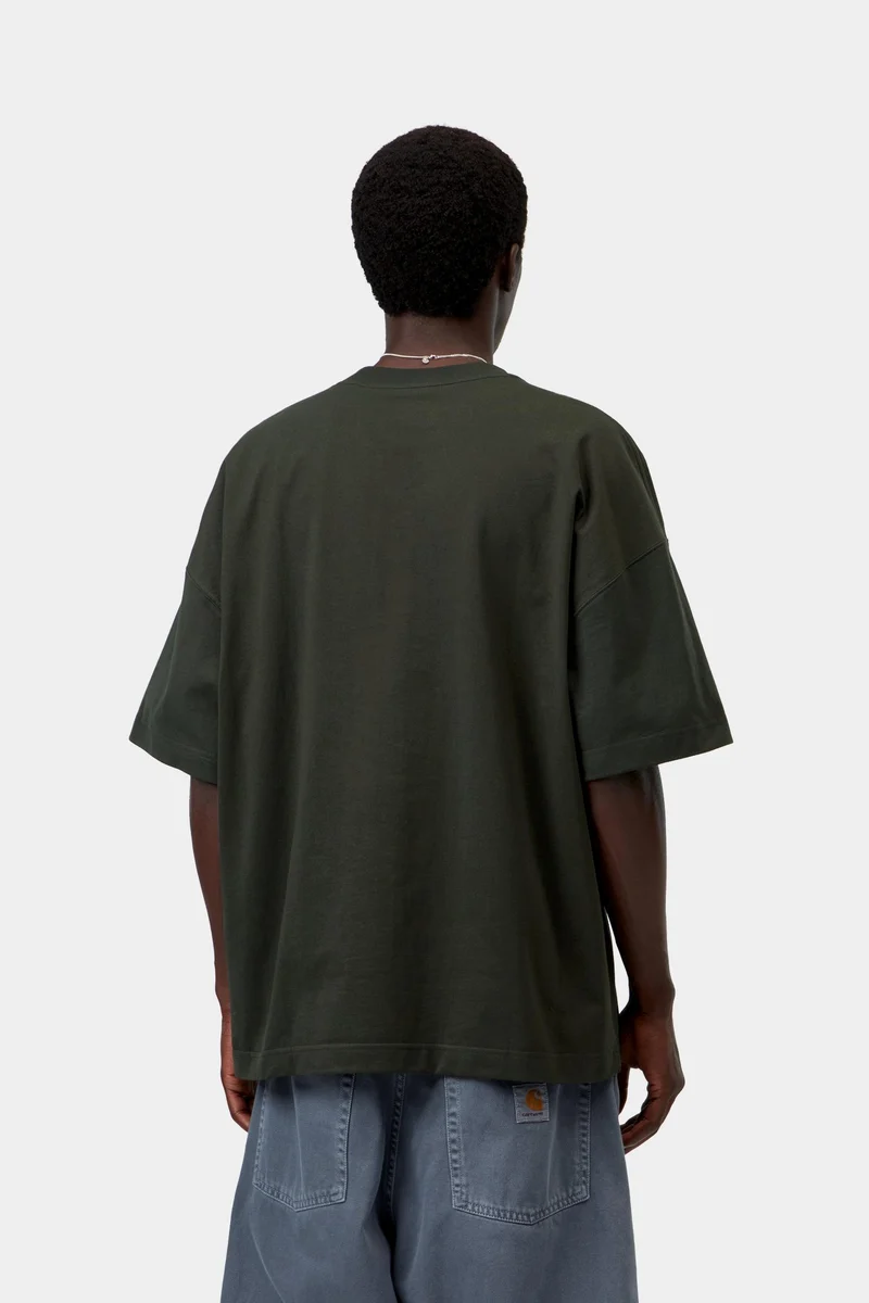 Carhartt WIP Herren-Arbeits-T-Shirt mit Tasche | Rabe