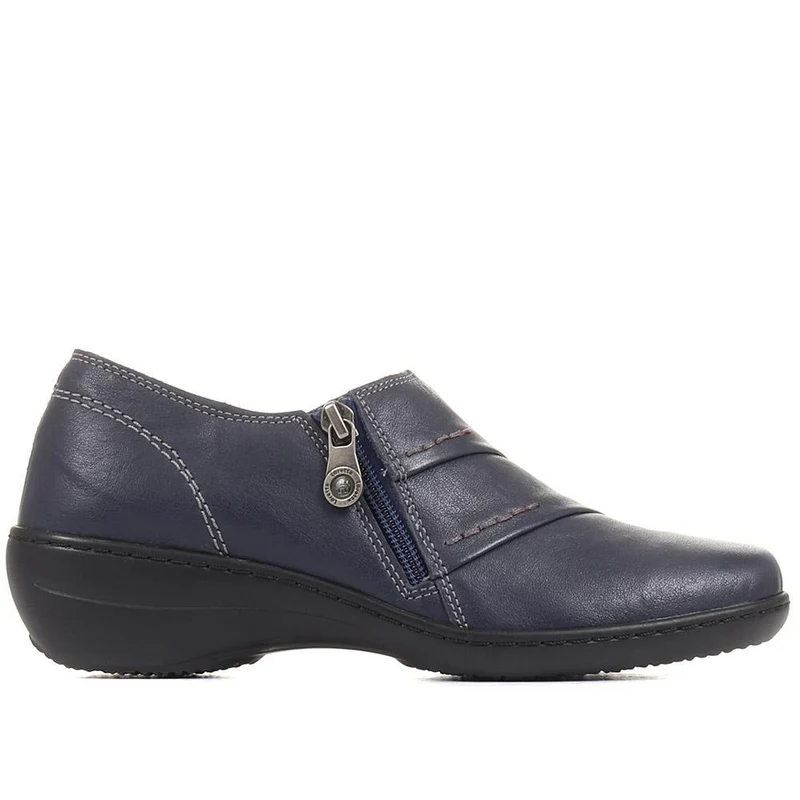 Handmade Leather Shoes - HAK36011 / 322 928 - Navy