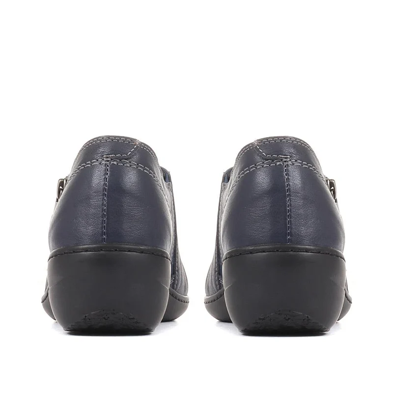 Handmade Leather Shoes - HAK36011 / 322 928 - Navy