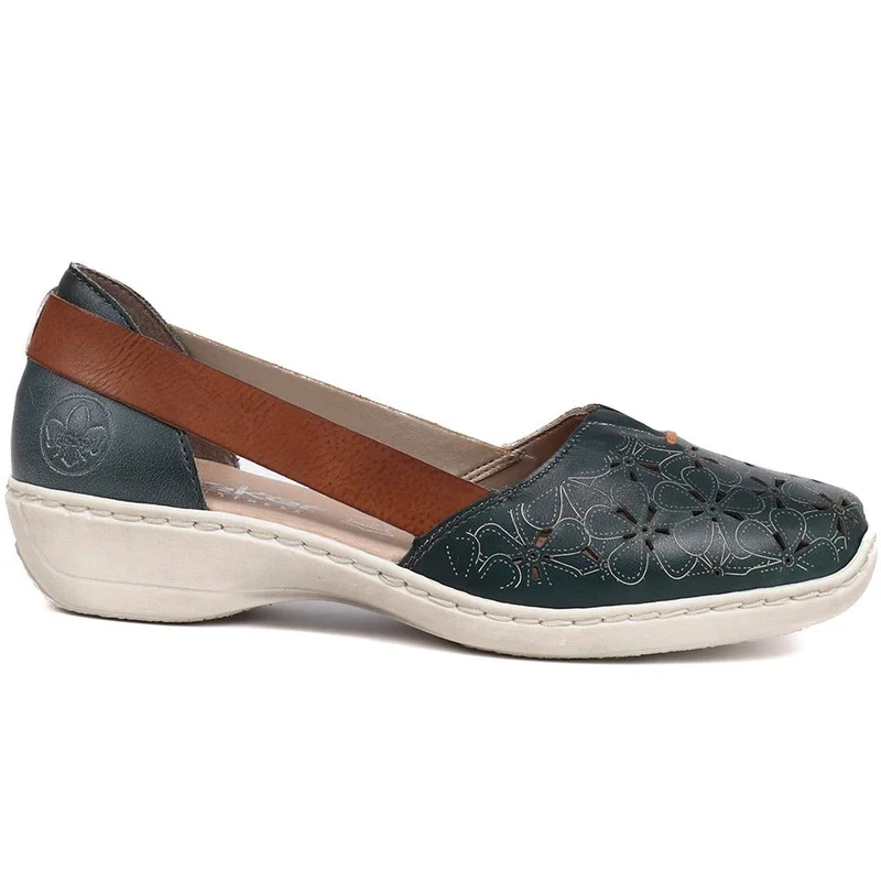 Slip On Pumps - RKR37521 / 323 721 - Blue Multi