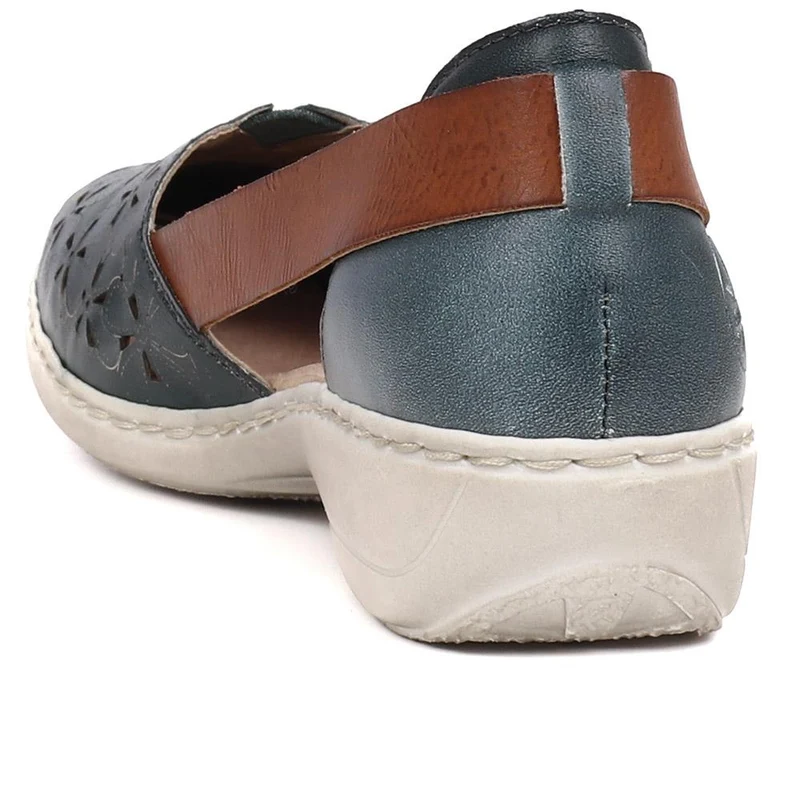 Slip On Pumps - RKR37521 / 323 721 - Blue Multi