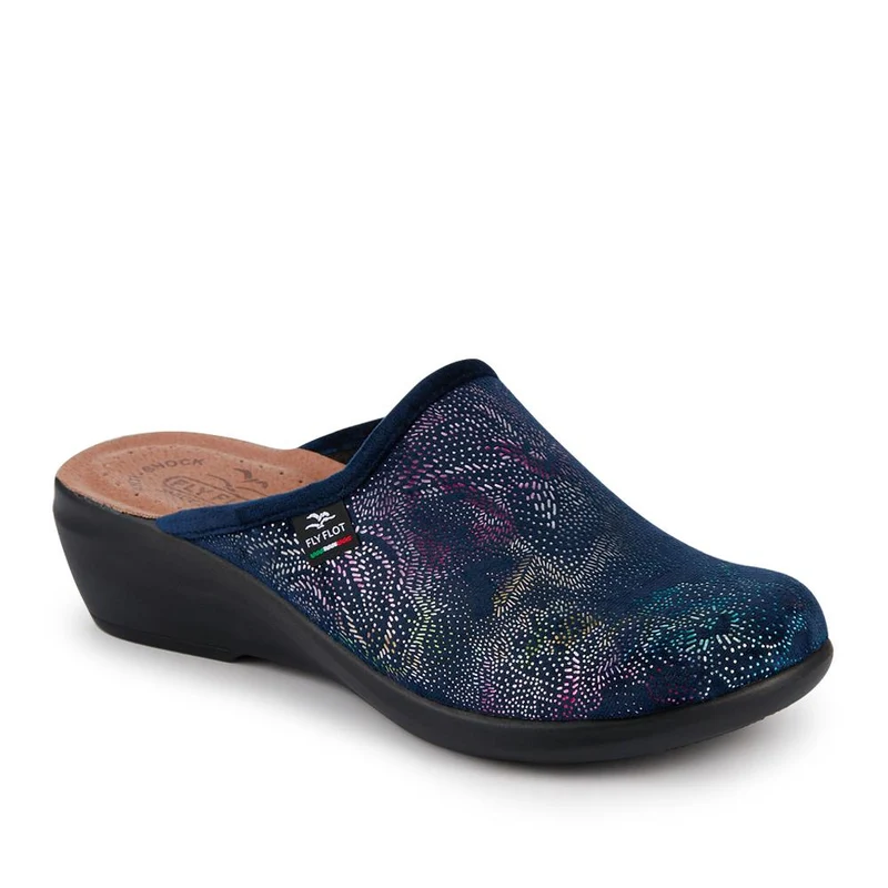 Fly Flot Self Moulding Mules - FLY42001 / 327 718 - Navy