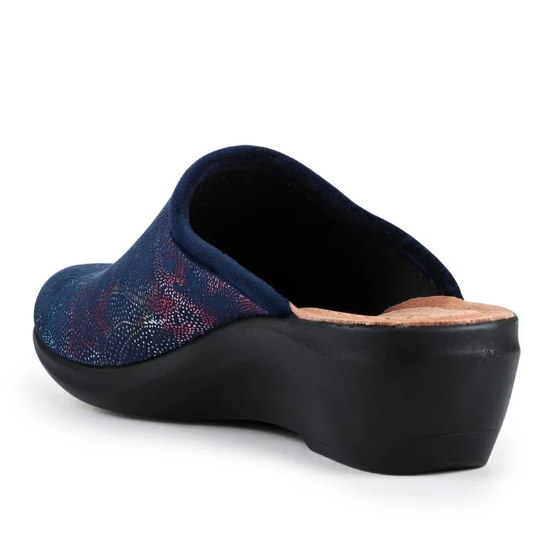 Fly Flot Self Moulding Mules - FLY42001 / 327 718 - Navy