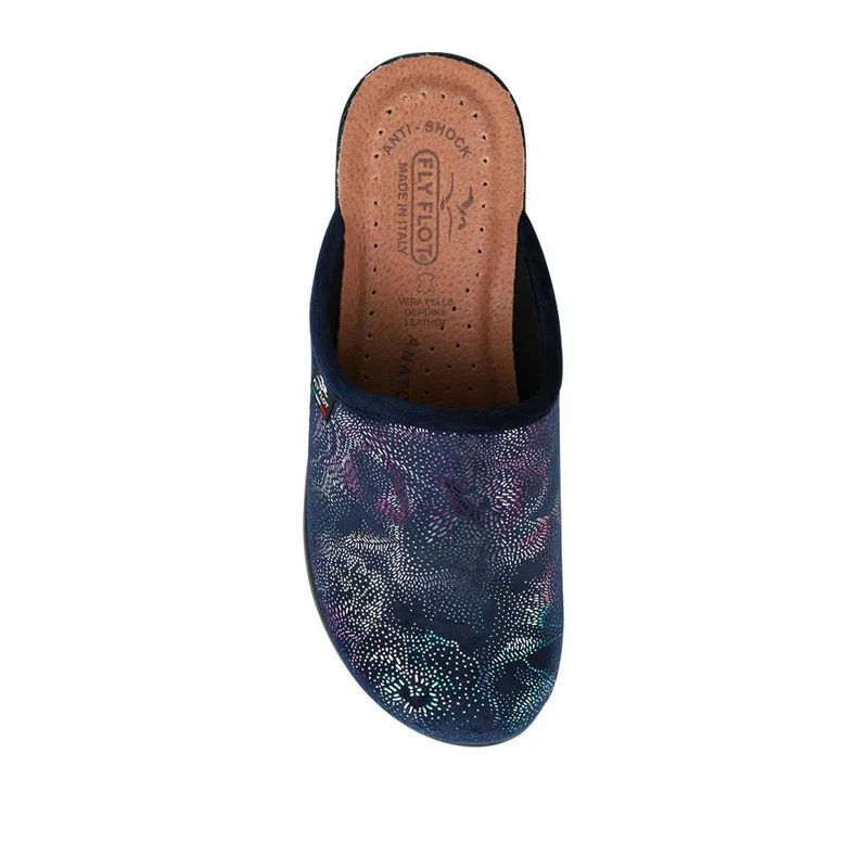 Fly Flot Self Moulding Mules - FLY42001 / 327 718 - Navy