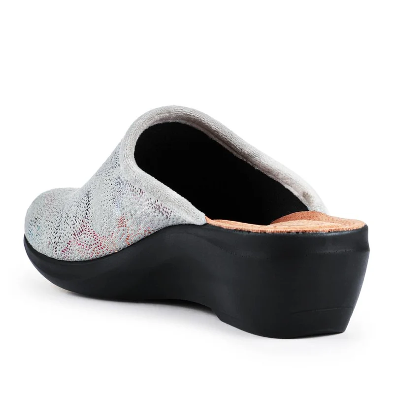 Fly Flot Self Moulding Mules - FLY42001 / 327 718 - Grey