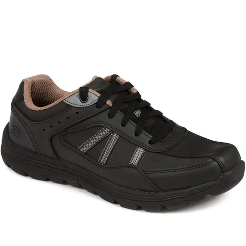 Ahoy-Runaway Fierce Lace-Up Trainers - SKE29015 / 314 363 - Black