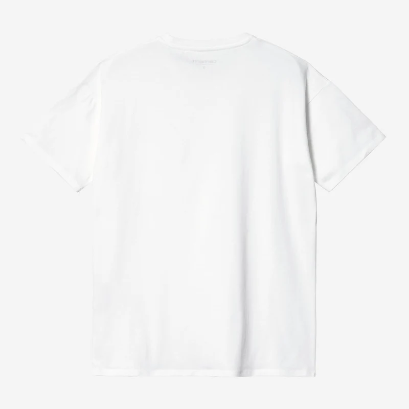 Carhartt WIP Damen-T-Shirt mit Brusttasche | Weiß