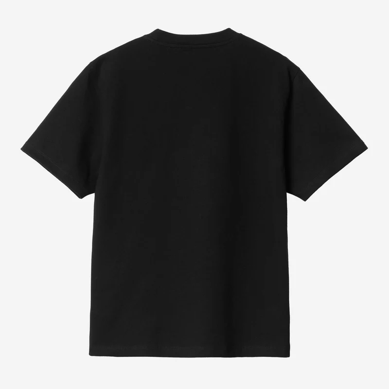 Carhartt WIP Damen-T-Shirt mit Brusttasche | Schwarz