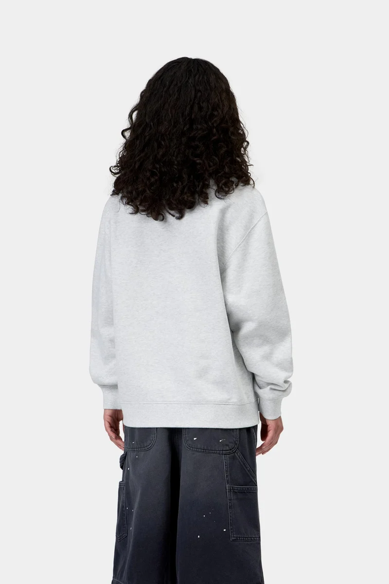 Carhartt WIP Frauen Carhartt Sweatshirt | Ash Heather Cozy Purple