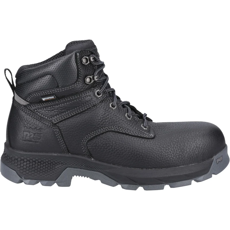 Timberland Pro Titan 6" Sicherheitsstiefel für Herren | Schwarz