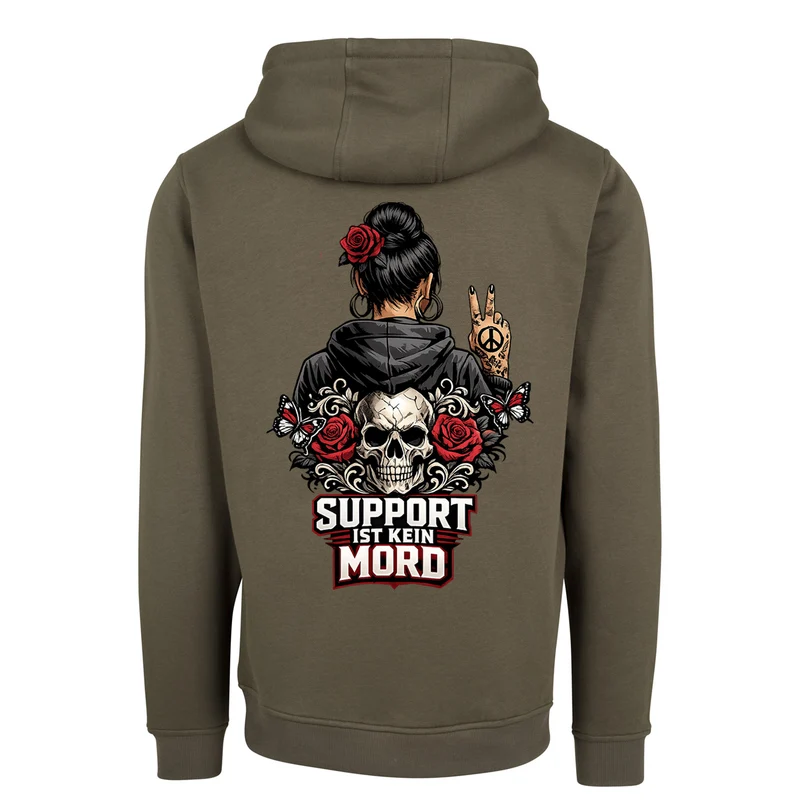 Hoodie - Support ist kein Mord - Woman