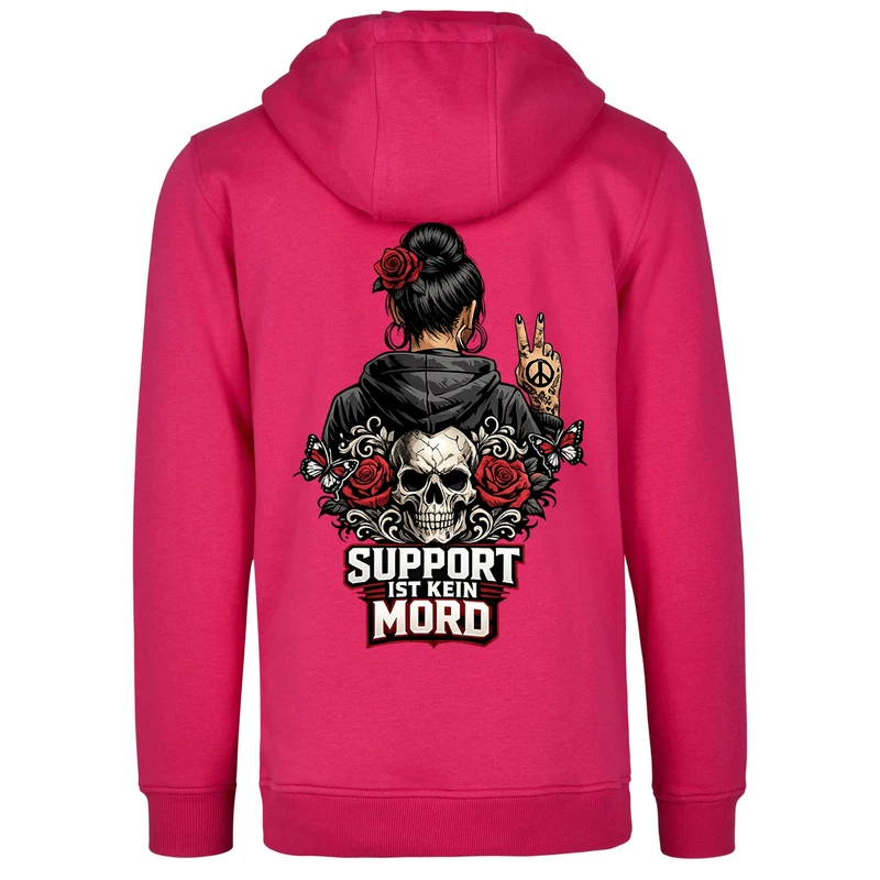 Hoodie - Support ist kein Mord - Woman