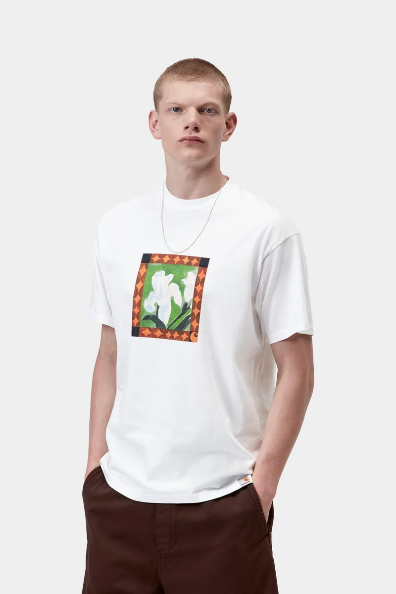 Carhartt WIP Herren Julia Klenovsky T-Shirt | Weiß