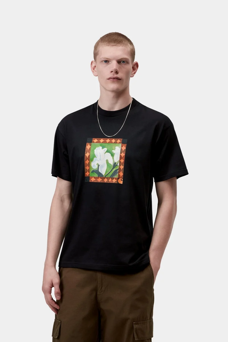Carhartt WIP Herren Julia Klenovsky T-Shirt | Schwarz