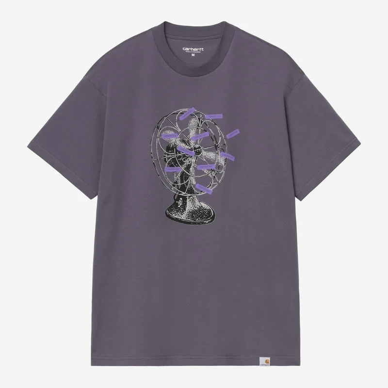 Carhartt WIP Fan-T-Shirt für Herren | Schattiges Lila