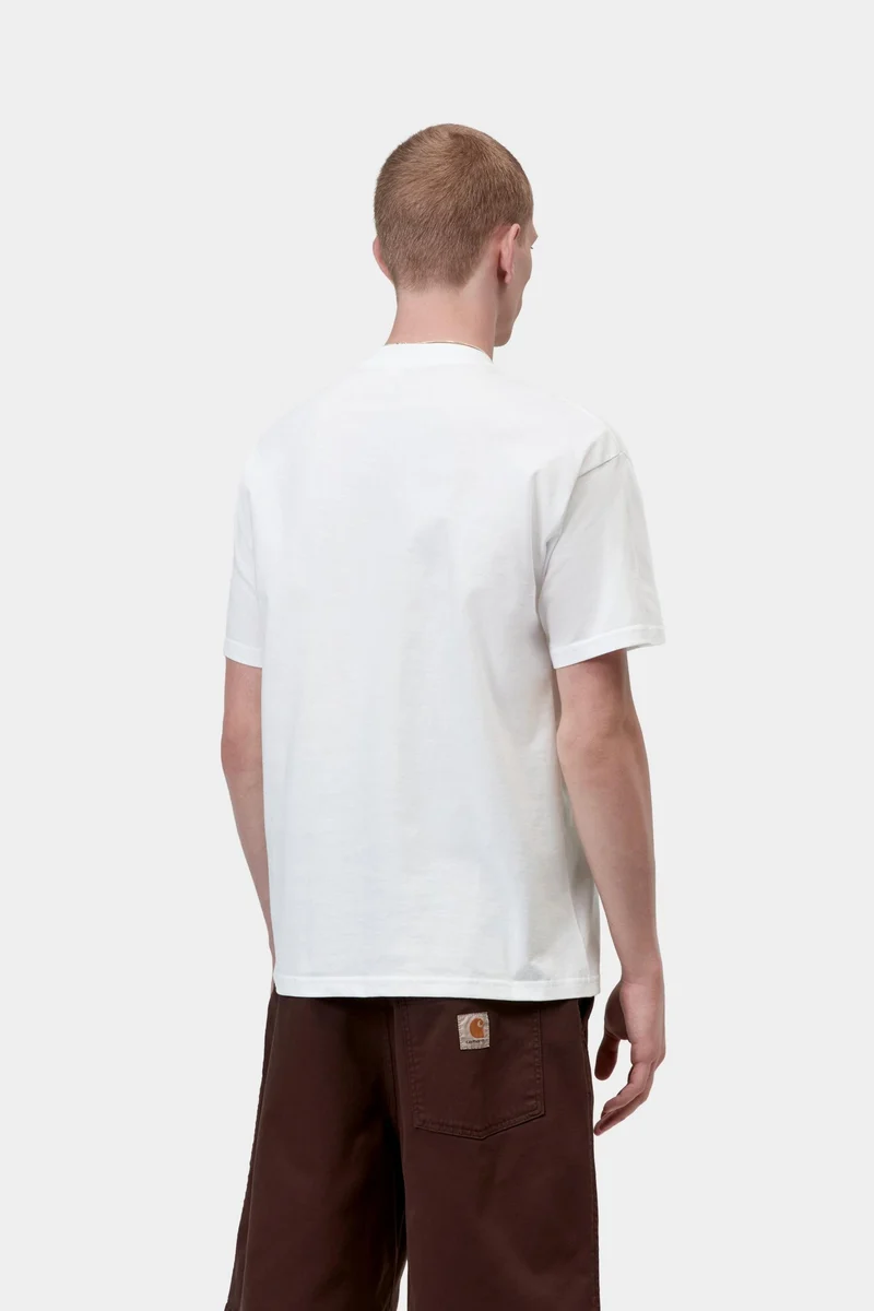 Carhartt WIP Herren-Fan-T-Shirt | Weiß