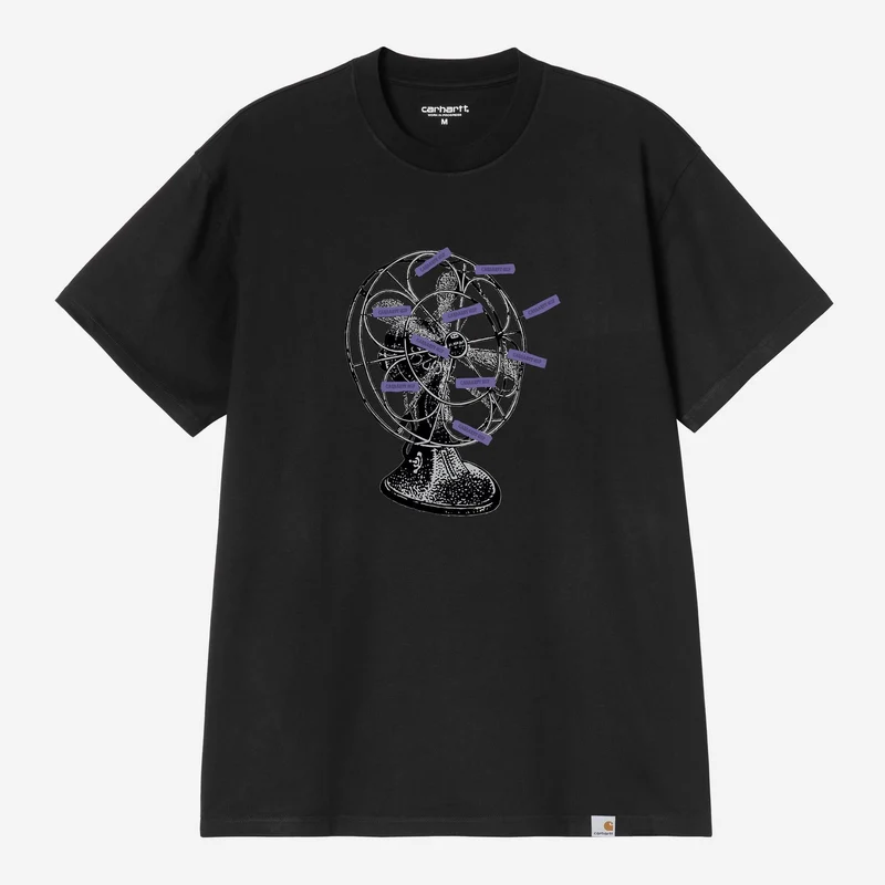 Carhartt WIP Fan-T-Shirt für Herren | Schwarz