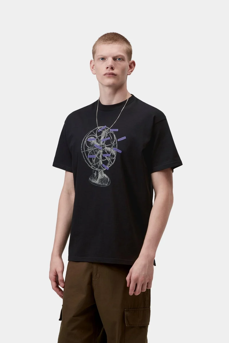 Carhartt WIP Fan-T-Shirt für Herren | Schwarz