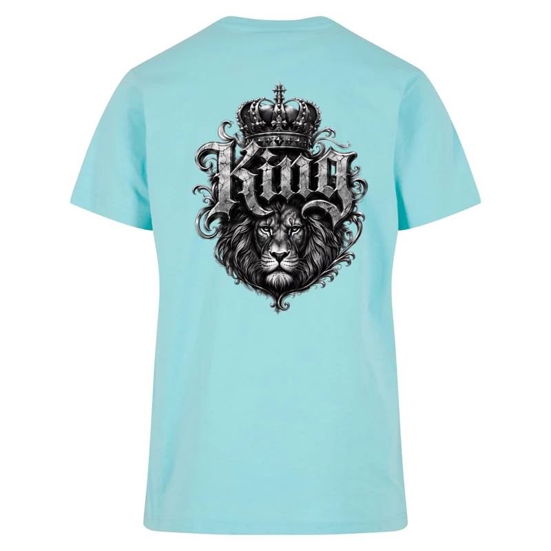 Statement King Löwe Lion T-Shirt Shirt Frontprint & Backprint | Unisex