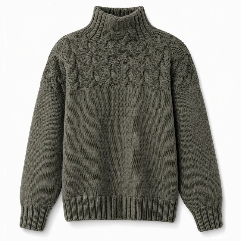 Jimmima – Gestrickter Rollkragen Pullover