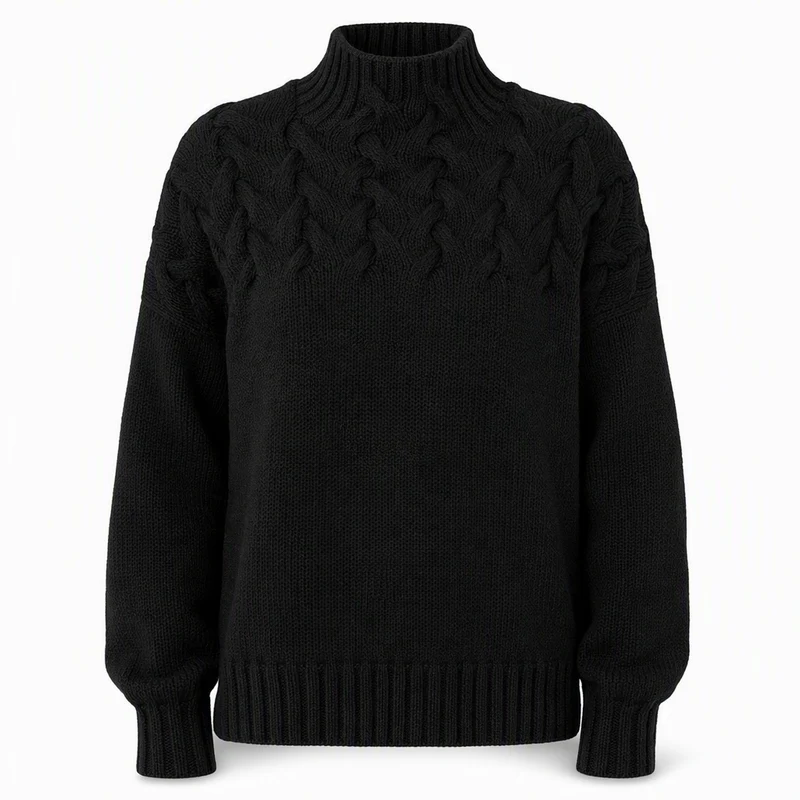 Jimmima – Gestrickter Rollkragen Pullover