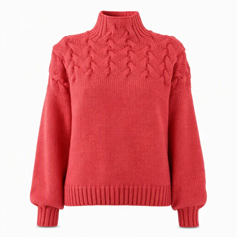 Jimmima – Gestrickter Rollkragen Pullover