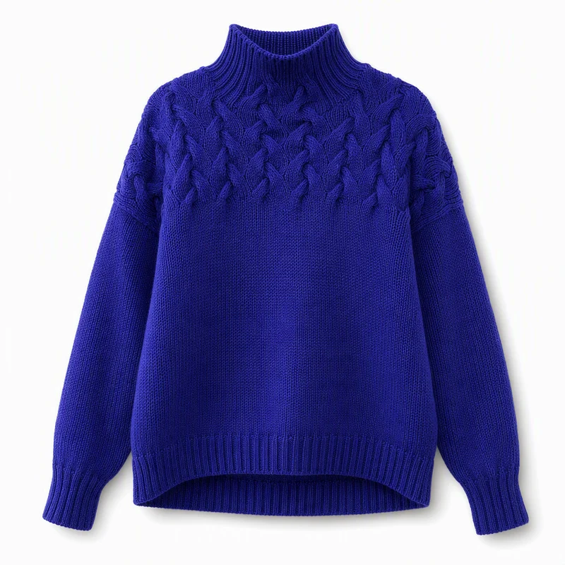 Jimmima – Gestrickter Rollkragen Pullover