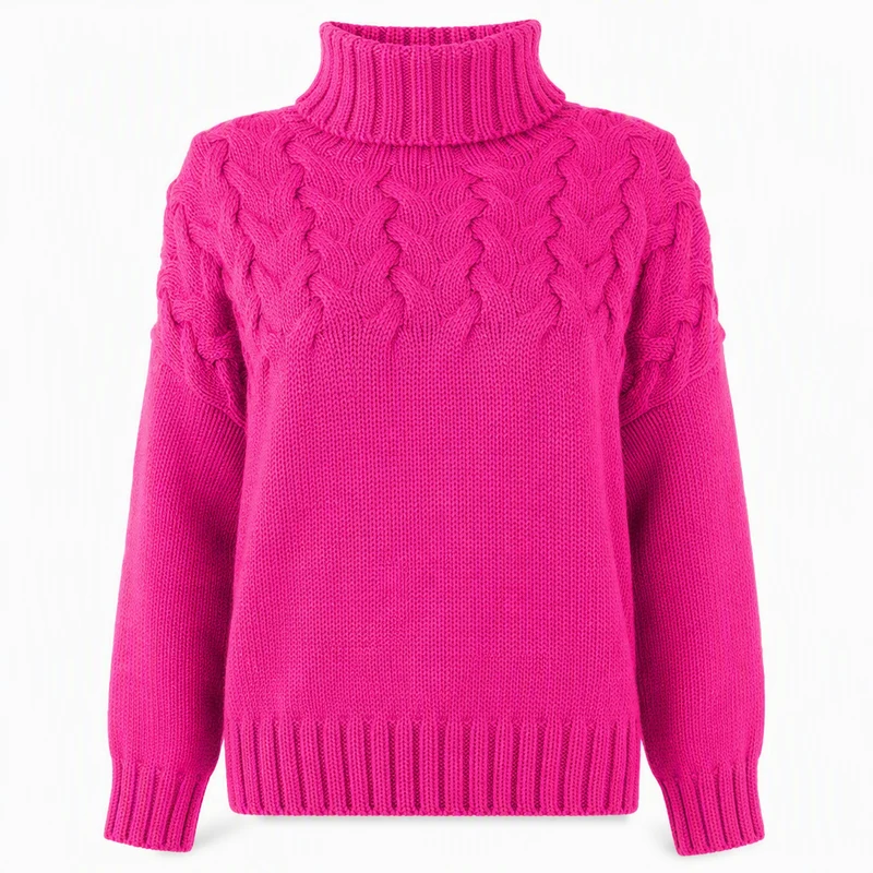 Jimmima – Gestrickter Rollkragen Pullover