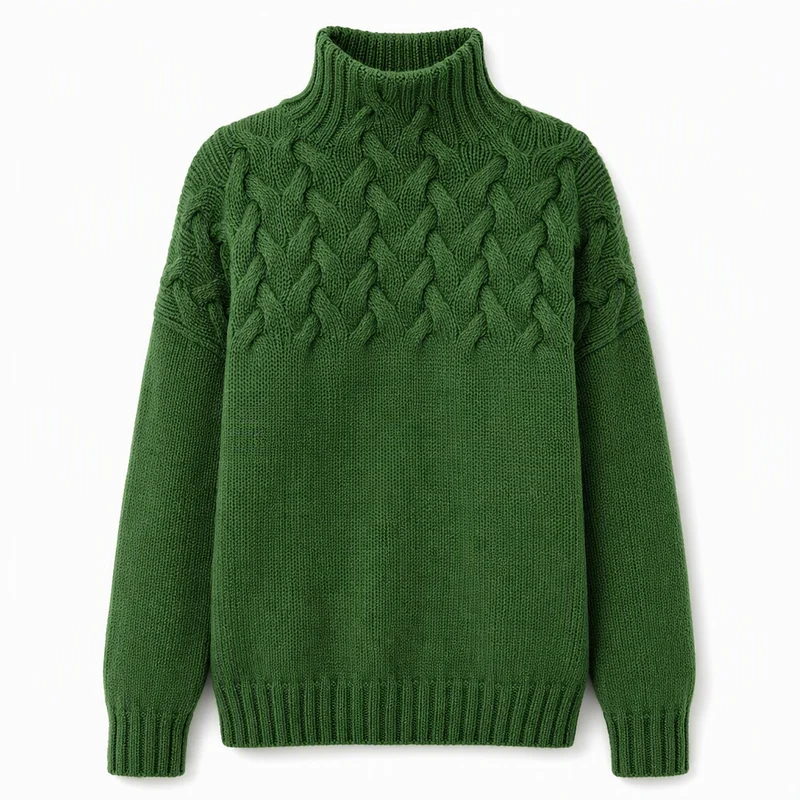 Jimmima – Gestrickter Rollkragen Pullover