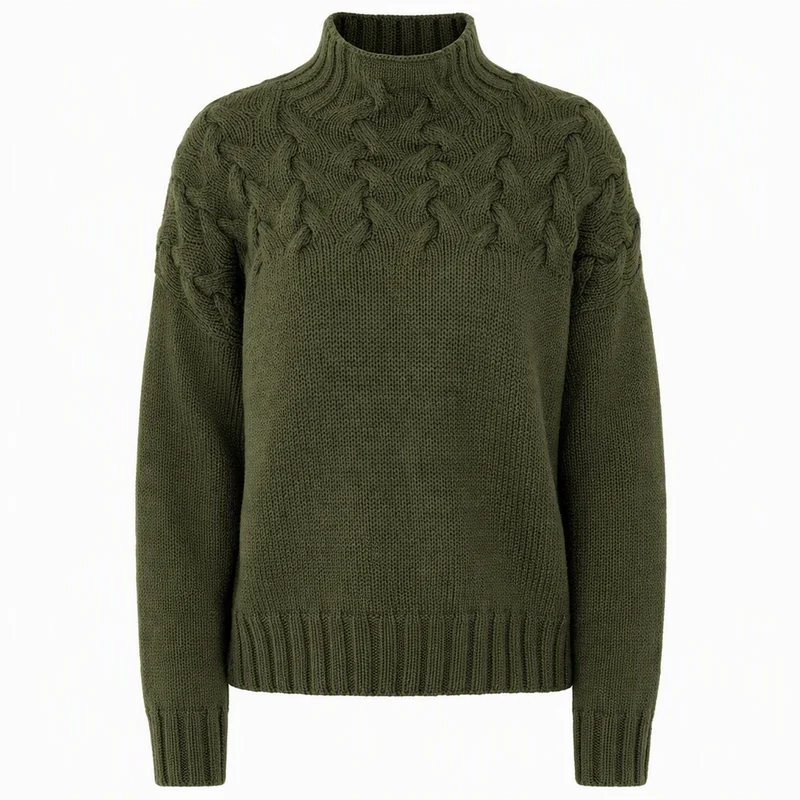 Jimmima – Gestrickter Rollkragen Pullover