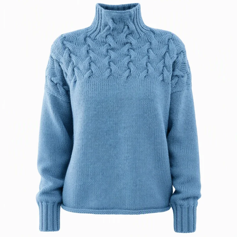 Jimmima – Gestrickter Rollkragen Pullover