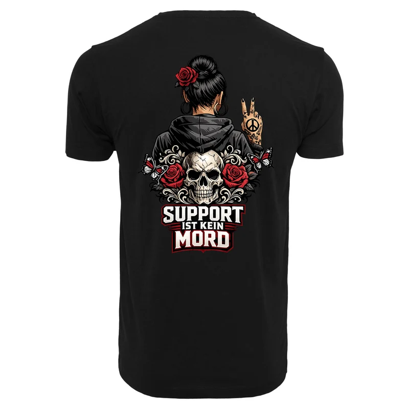 T-Shirt - Support ist kein Mord - Woman