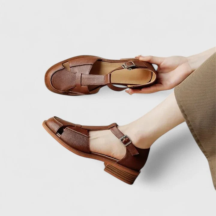 Lusia – Elegante Sandale Mit Schnallenriemen
