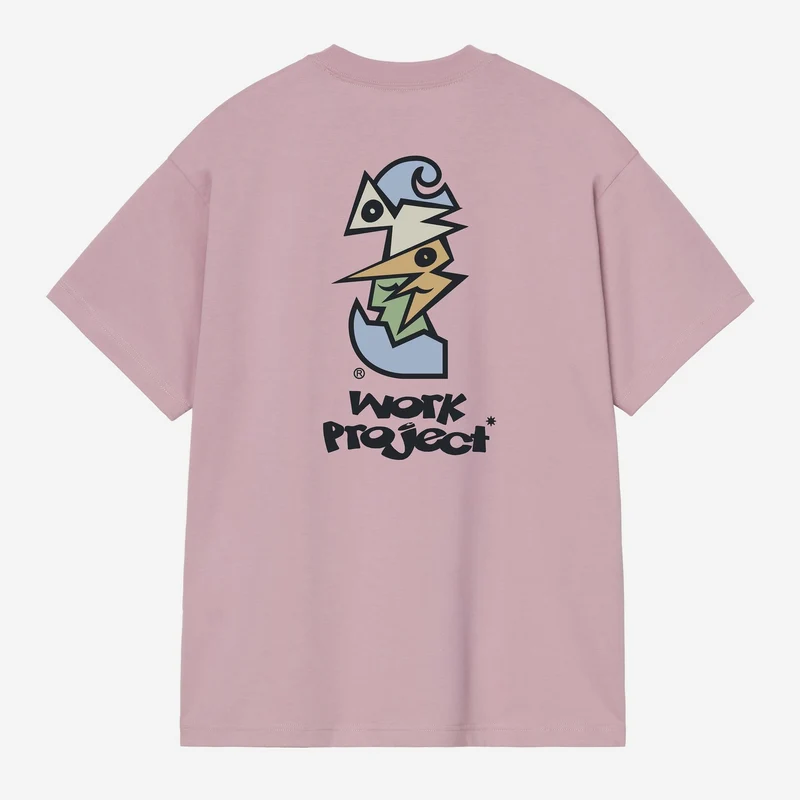 Carhartt WIP Kubistisches T-Shirt für Herren | Hortensie