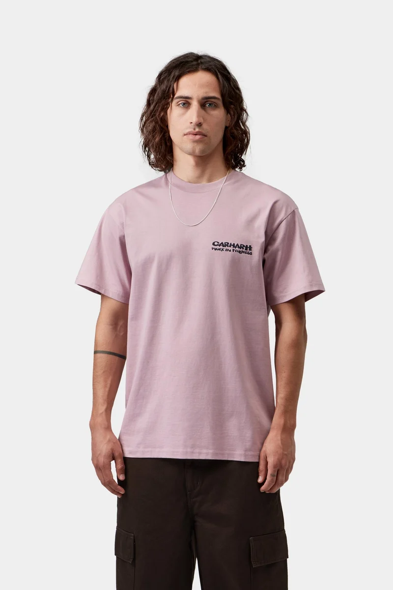 Carhartt WIP Kubistisches T-Shirt für Herren | Hortensie