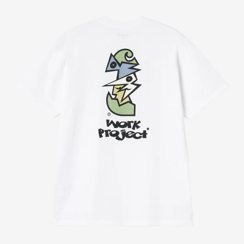 Carhartt WIP Kubistisches Herren-T-Shirt | Weiß